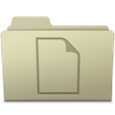 Documents Folder Ash icon